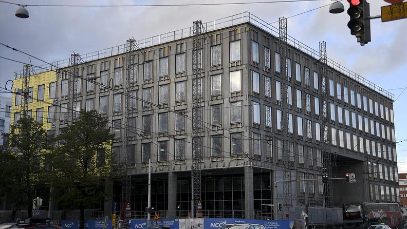 Euroopan lääkeviraston toimitilaksi ehdolla oleva rakennus Helsingissä