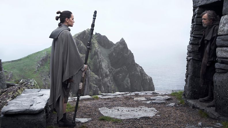 Star Wars: The Last Jedi 2017 Daisy Ridley ja Mark Hamill