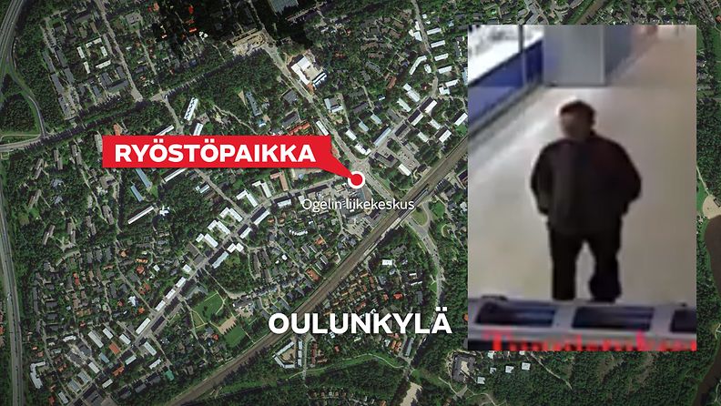 Oulunkylän ryöstöstä etsitty