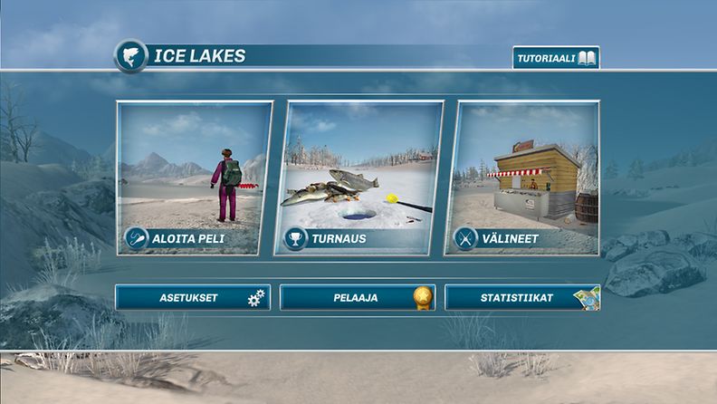 Ile Lakes -peli iOS-näkymä