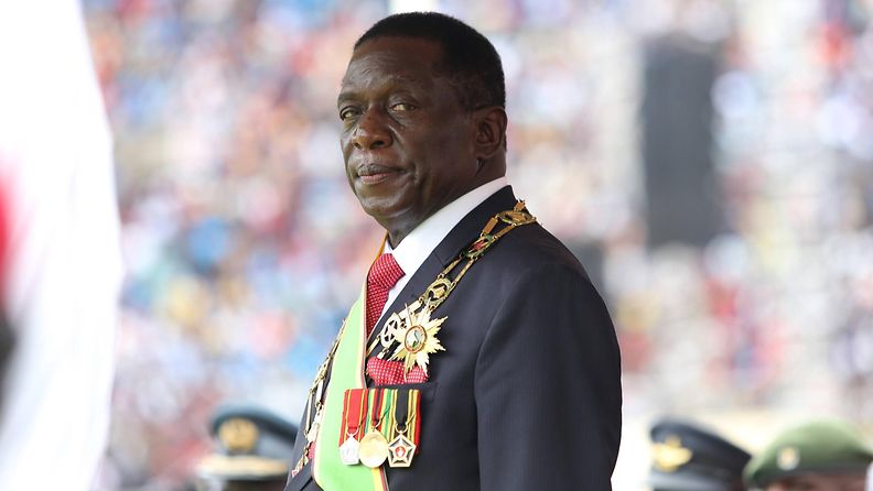 Emmerson Mnangagwa Zimbabwe presidentti