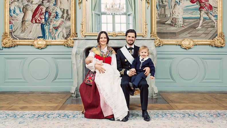 Prince Carl Philip Sofia Gabrielin ristiäiset 4.12.2017