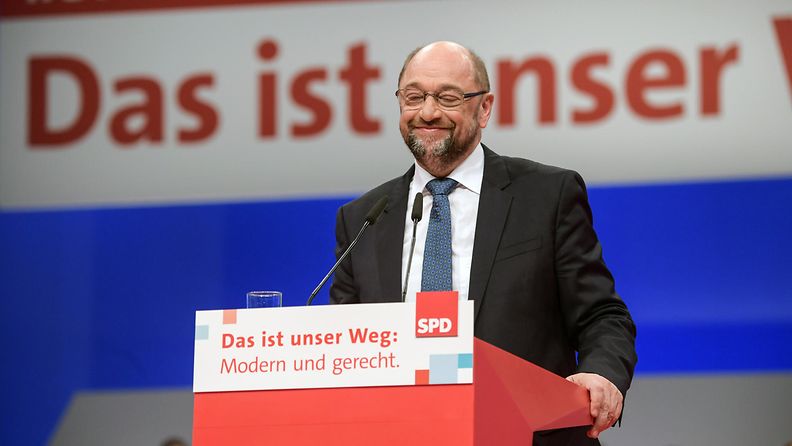 Martin Schulz hallitusneuvottelut Saksa 