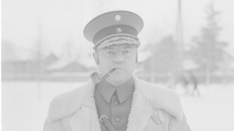 Kenraali Wallenius Rovaniemellä 07.01. 1940.