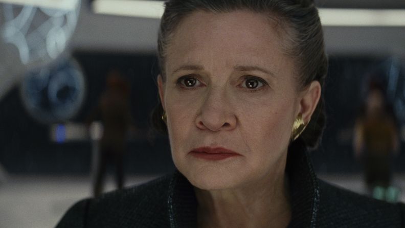 Star Wars: The Last Jedi, kenraali Leia Organa (Carrie Fisher)