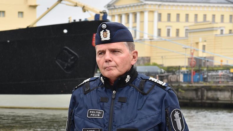 Poliisi Seppo Kolehmainen ja Lasse Aapio AOP