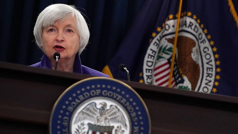 Yhdysvaltain keskuspankki Janet Yellen 