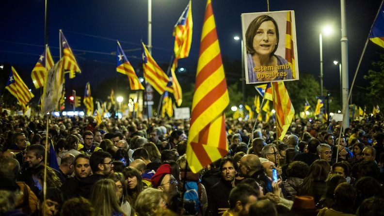 Katalonia mielenosoitus marraskuu 2017