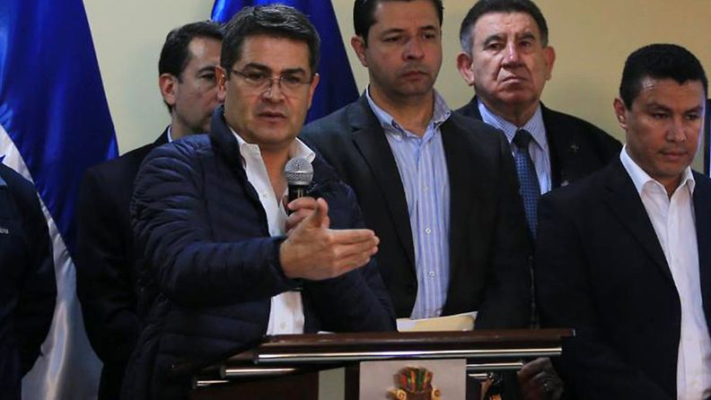 Hondurasin presidentti Hernandez