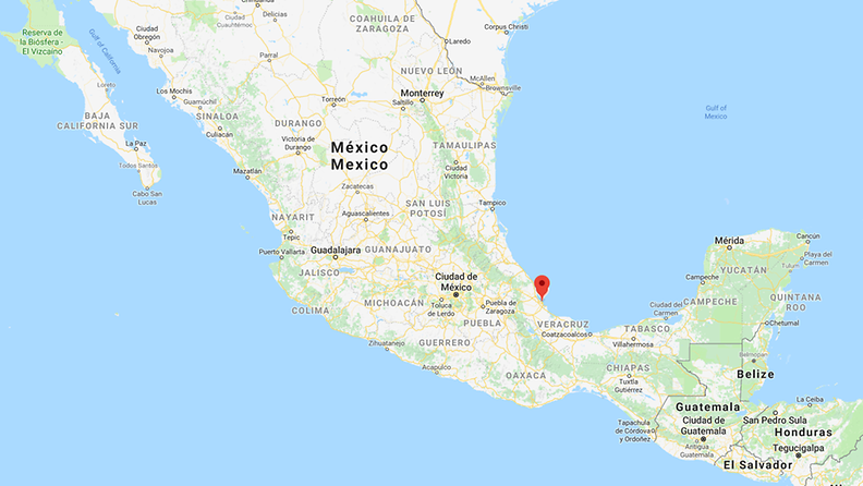 Meksiko kartta toimittajan ampuminen