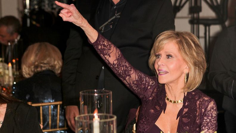 Jane Fonda 9.12.2017 80-vuotisjuhlissaan 3
