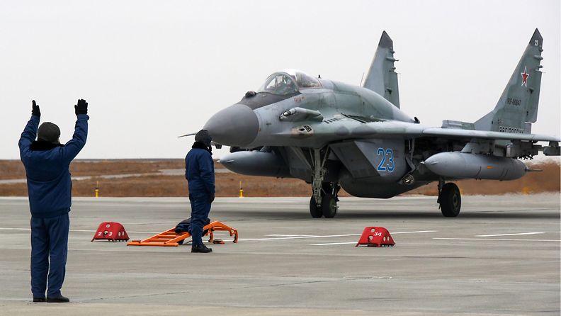 AOP Venäläinen MiG-29SMT -hävittäjä palaa Syyriasta