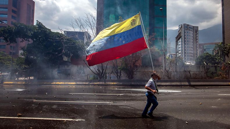 Venezuela mielenosoitus