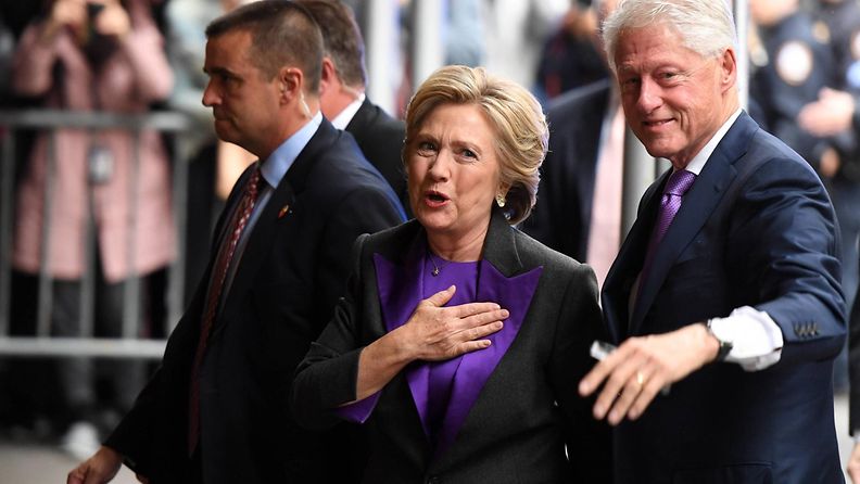 Bill ja Hillary Clinton