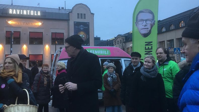 Presidentinvaalit, vaalikampanja, Matti Vanhanen