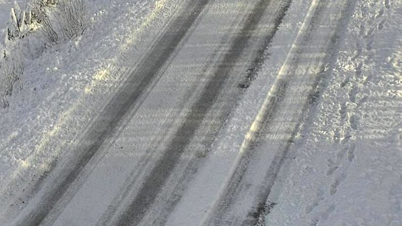 Talvi liikenne lumi kuvituskuva tie auto 7
