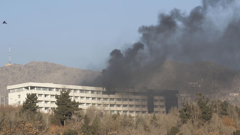 Hotellihyökkäys Kabul Afganistan