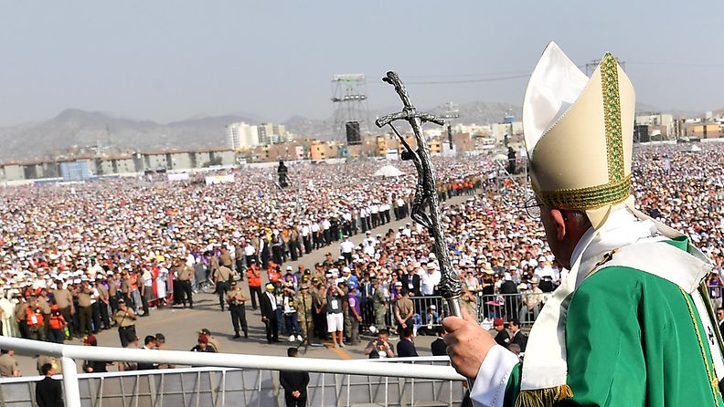 Paavi Franciscus Lima Peru