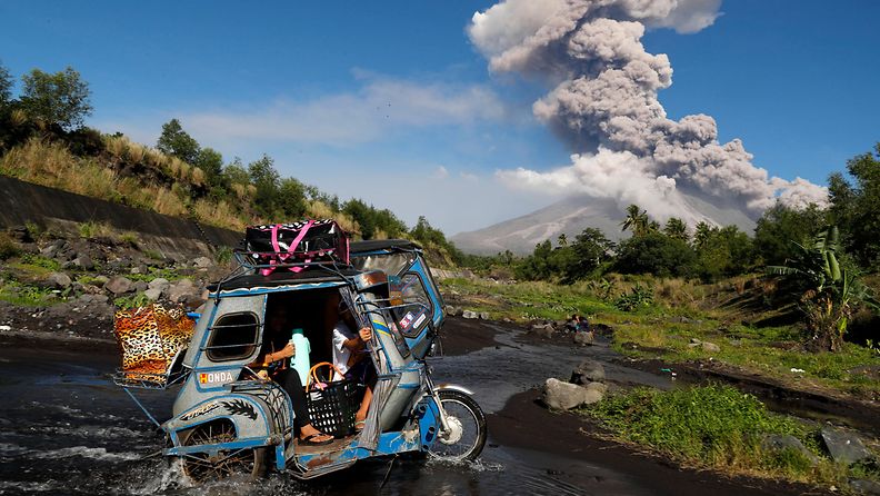 AOP Mayon tulivuori Filippiinit