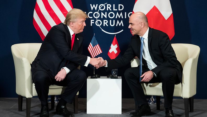 Trump Davos vierailu 1