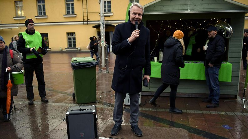 Pekka Haavisto Vaalikampanjan loppusuora presidentinvaalit 2018