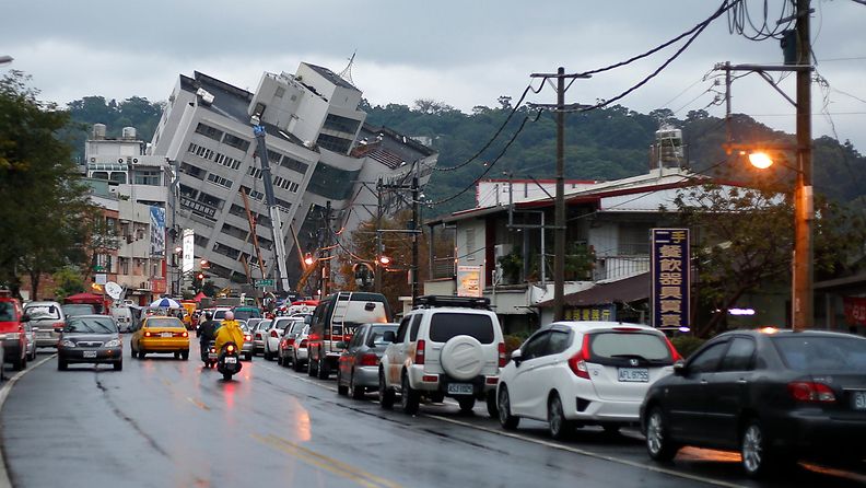 AOP Taiwan Hualien maanjäristys (1)