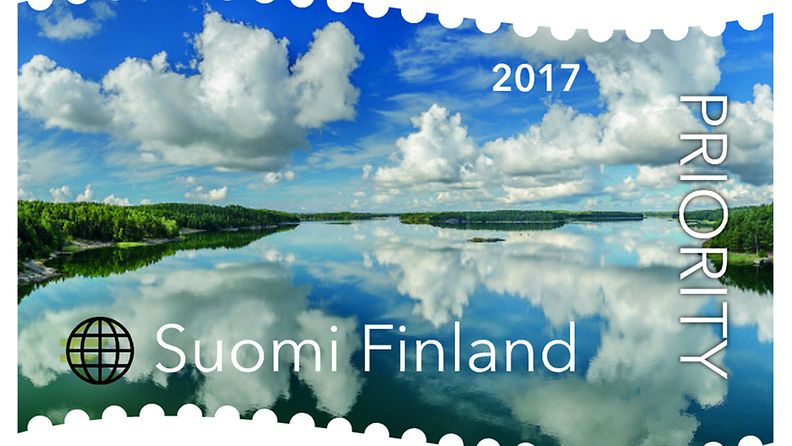 Pilviä saaristossa on kaunein postimerkki