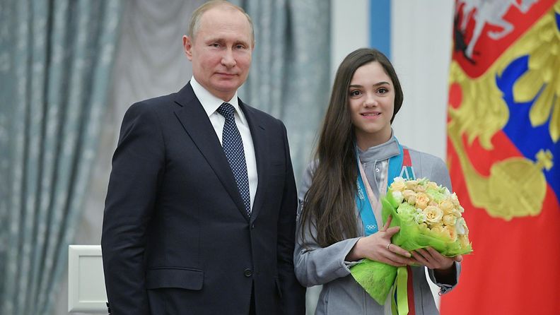 Jevgenia Medvedeva ja Vladimir Putin