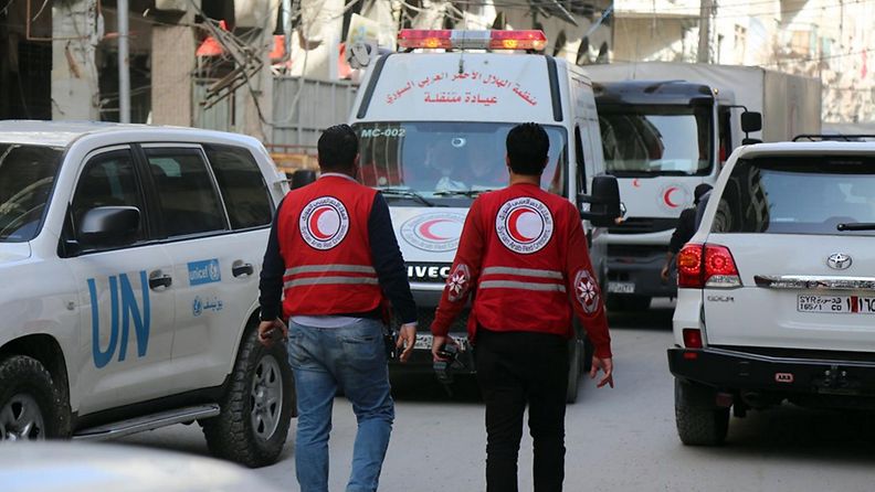 EPA Punainen Risti Itä-Ghoutassa