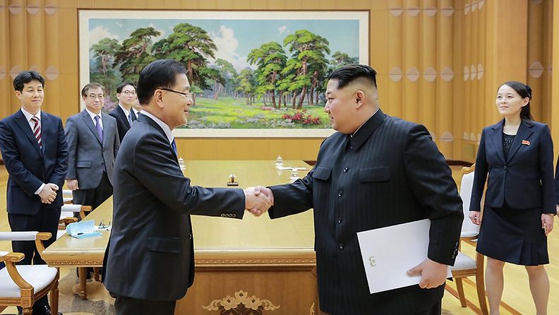 Pohjois- ja Etelä-Korea Kim Jong-un