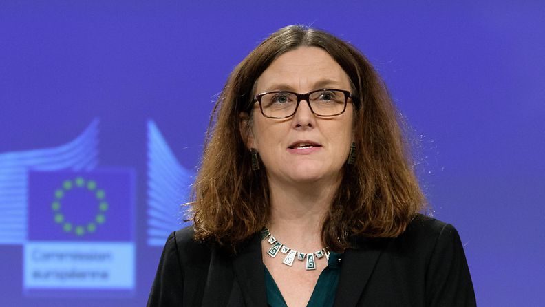 Cecilia Malmström, EU, kauppakomissaari