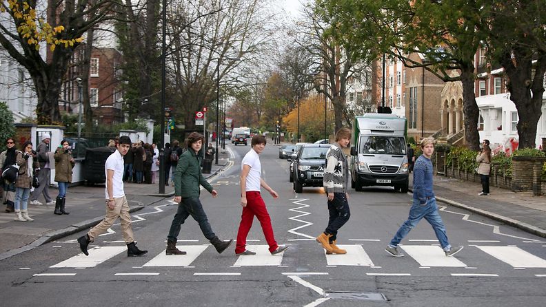 Abbey Road One Direction 2012