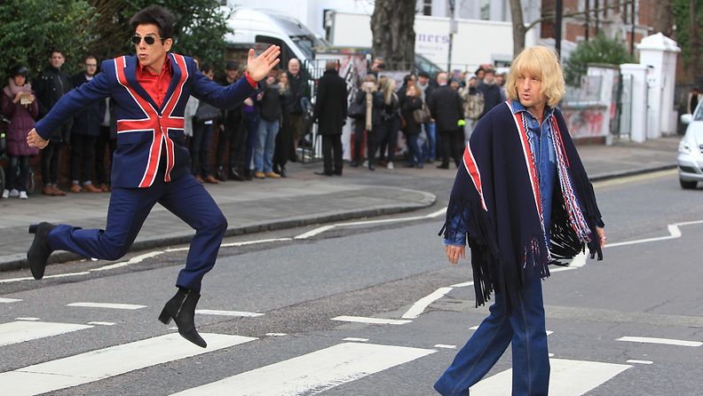 Abbey Road Ben Stiller ja Owen Wilson Zoolander 2 2016
