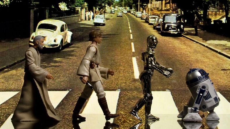 Abbey Road Star Wars -hahmot