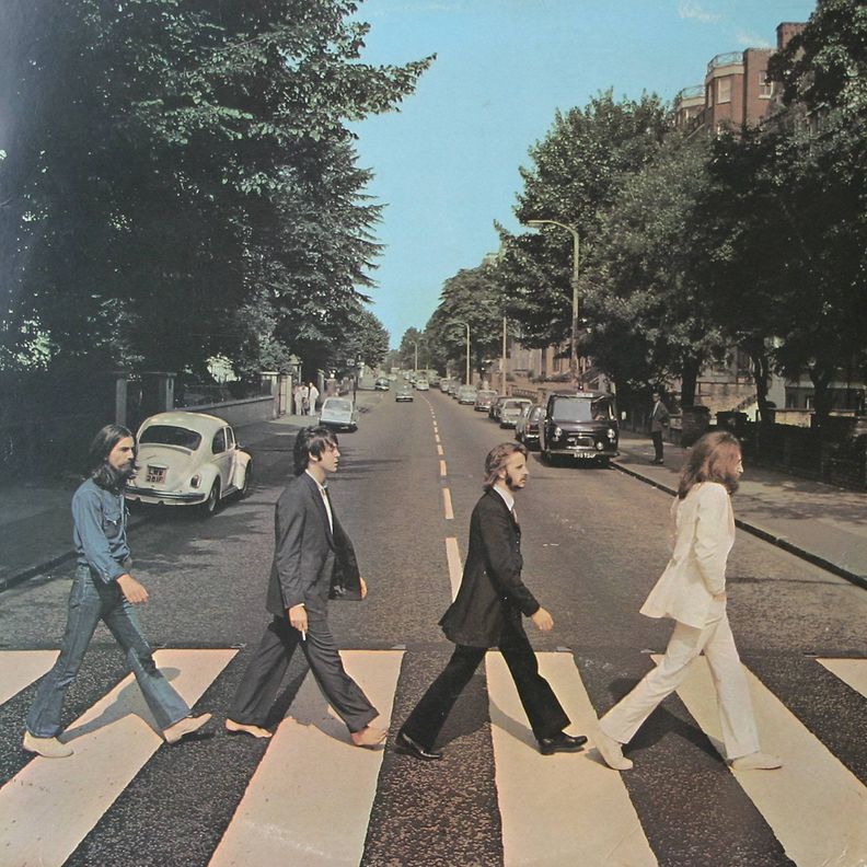 Abbey Road klassinen levynkansi The Beatles 1969