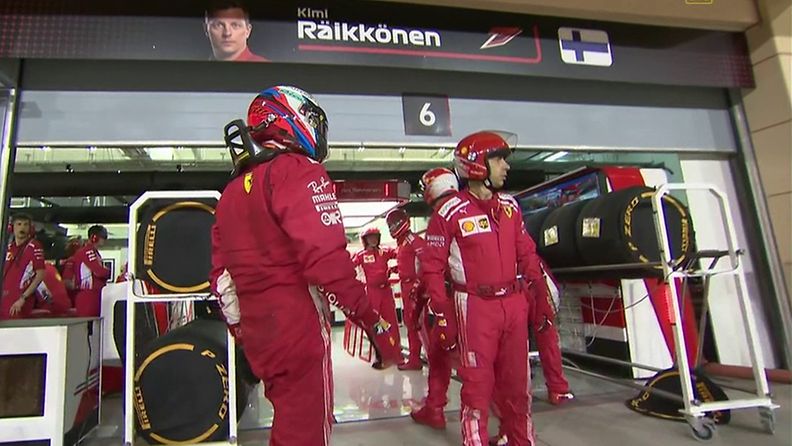 Kimi Räikkönen, Bahrain, 2018, Ferrari
