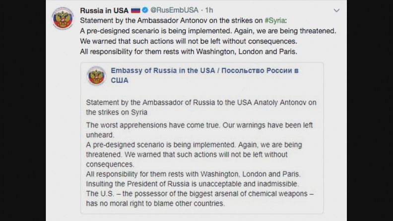 Venäjä suurlähetystö USA