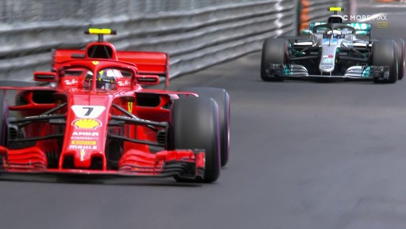 Kimi Räikkönen., Valtteri Bottas, 2018, Monaco