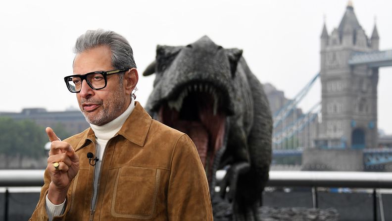 Jeff Goldblum Lontoossa Tyrannosaurus Rex 24.5.2018 3