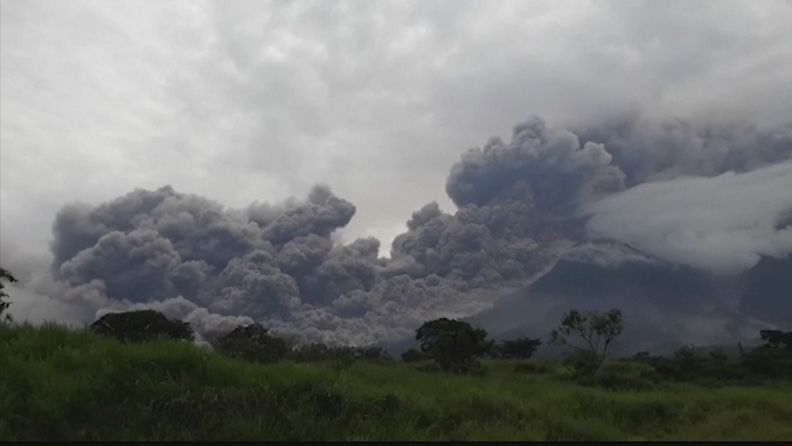 Guatemala tulivuorenpurkaus