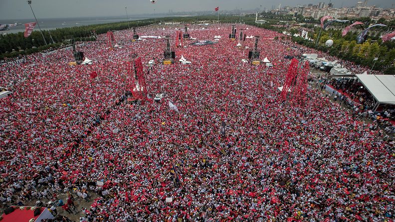 Turkki Incen yleisö
