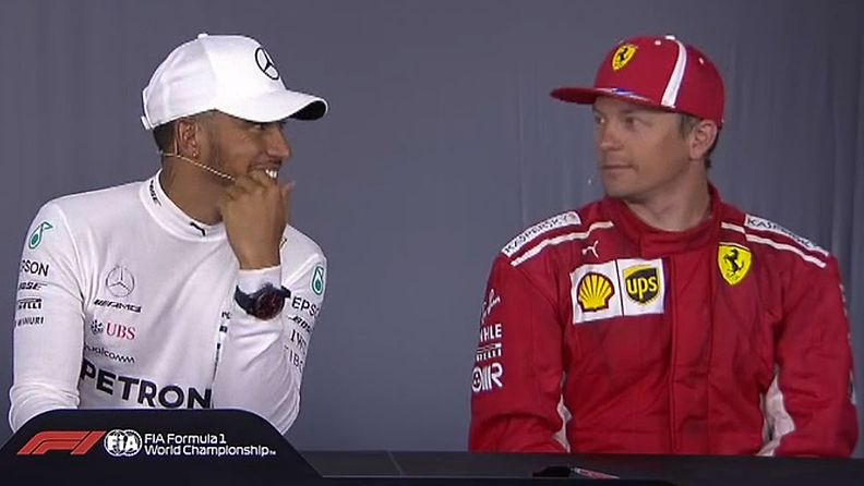 Lewis Hamilton, Kimi Räikkönen, 2018, Ranska, playstation
