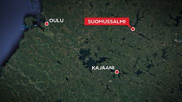 suomussalmi-kartta