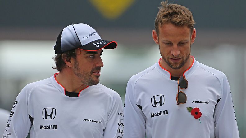 Fernando Alonso & Jenson Button