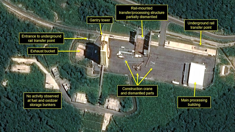 Pohjois-Korea satelliittikuva