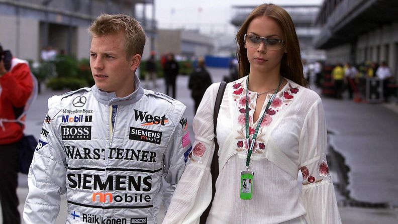 Kimi Räikkönen ja Jenni Dahlman