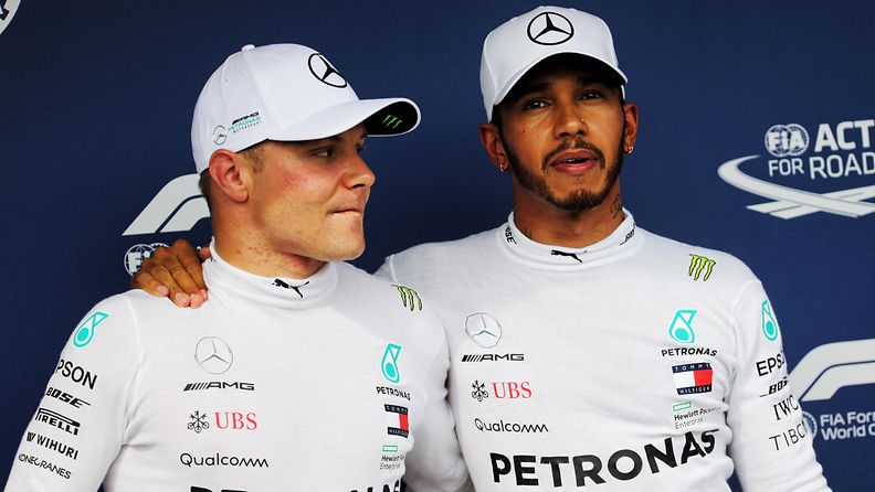 Bottas, Hamilton