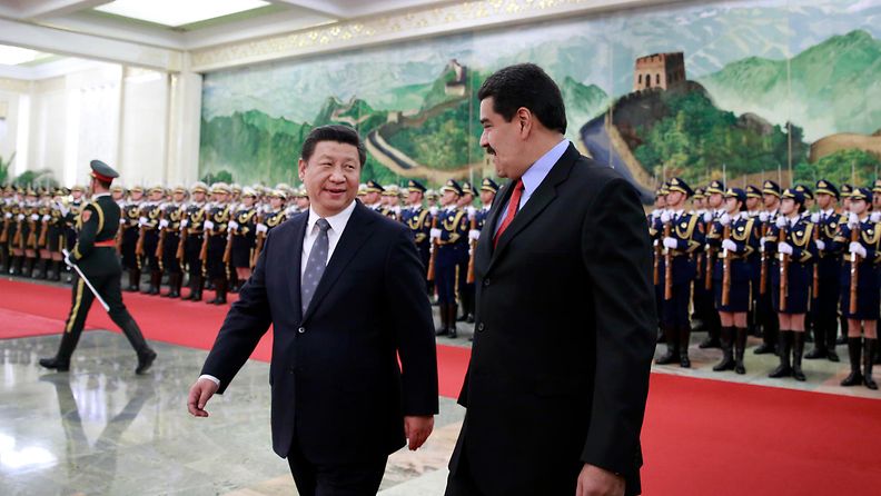 Xi Jinping ja Nicolas Maduro