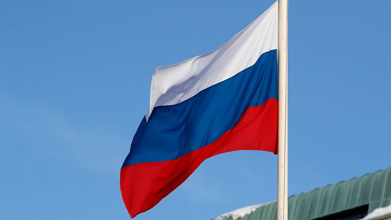 Venäjä Venäjän lippu kuvitus AOP