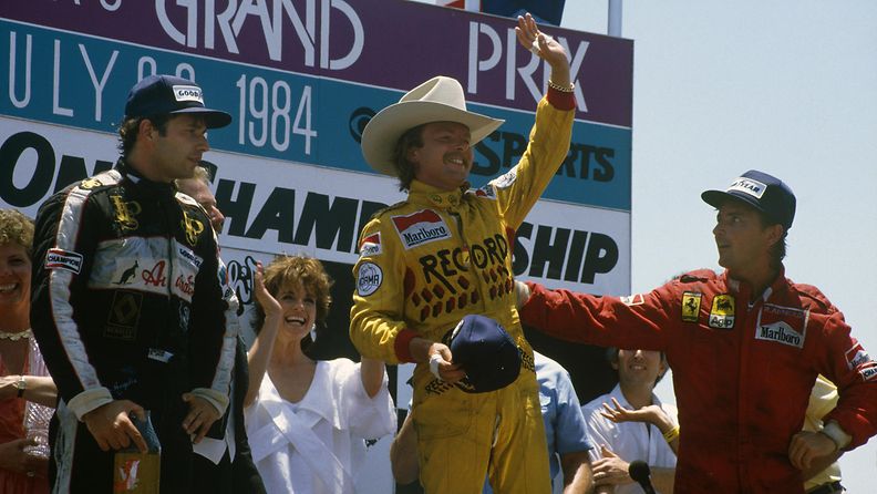 Keke Rosberg Dallas 1984